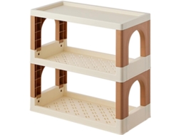 Prateleira de Mesa Multifuncional para Armazenamento Prateleira de Vários Níveis para SFUSHOS