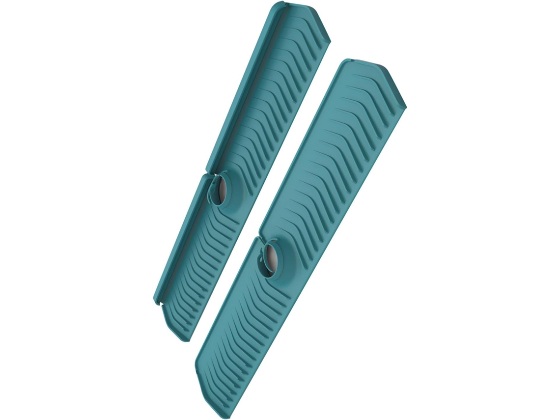 Tapete de Silicone para Torneira 76cm de Comprimento com Raro Inclinado que Direciona Água Doce e Elimina Necessidade