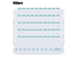Lurelia Eletroestimulador Corporal Tens/ems 40 Unidades 20 Pares 0,2 Cm 0,5 Cm Silicone Conforto Diário