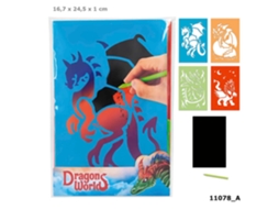 Cartas de Dragão Raspadinha Mágica Dino World