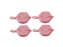 Tampa de Garrafa de Água LAXISCREED Rosa Anti vazamento 4pcs