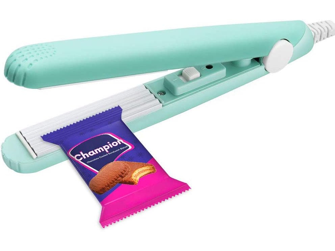 Mini Seladora Térmica Para Sacos De Alimentos, Mini Seladora Portátil Para Sacos, Seladora Térmica Indispensável Para Sacos De Alimentos