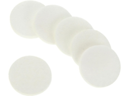 50 Folhas Aromatizadoras Para Carro, Algodão Branco