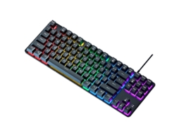 Teclado Mecânico De 87 Teclas Green Axis Para Jogos Com Fio E Retroiluminação Colorida Para Pc E Laptop Ly Ebike