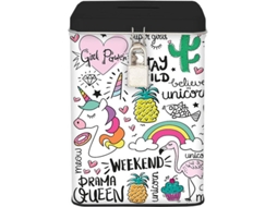 Mealheiro I-TOTAL Unicornio Metalico com Cadeado Xl2011