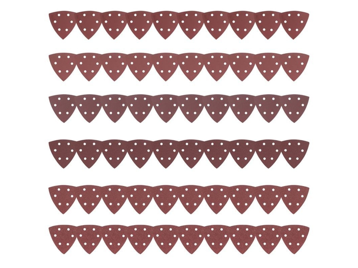 Folhas de Lixa Triangulares 90x90mm S/MARCA