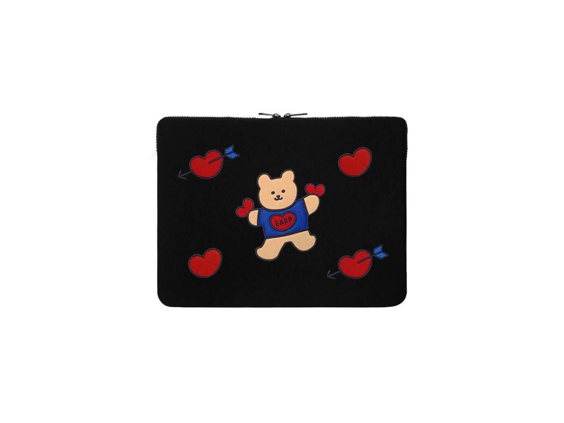Bolsa Para Notebook Fofa, Resistente A Impactos, Grossa, Com Estampa Bordada, Ideal Casa, Escritório E Viagens, Até 15,6 Polegadas-aquaforge