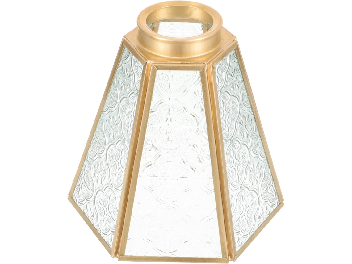 Luminária de Teto Vintage em Vidro, Estilo Durável, Adequada para Todos os Usos. SFUSHOS