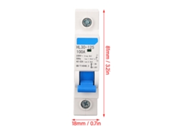 Laxiscreed Interruptor 1p 100a Com Desvio Para Uso Doméstico E Escritório