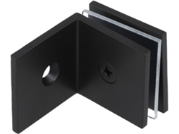 Suporte De Parede Para Box Chuveiro Com Fixação Em Latão, Ângulo De 90 Graus, Conector Em Formato De U 8mm A 12mm Para