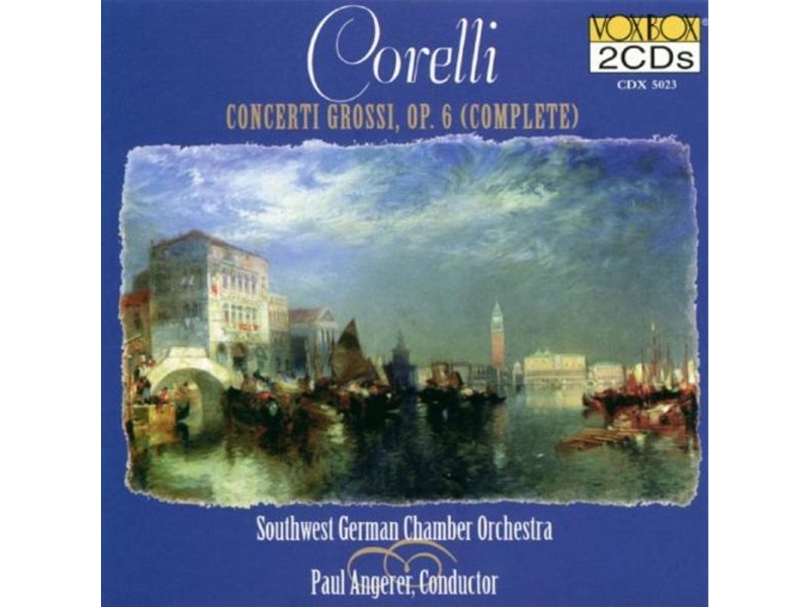 CD Angerer/SW Germany CO - Concerti Grossi,op.6 (2CDs)