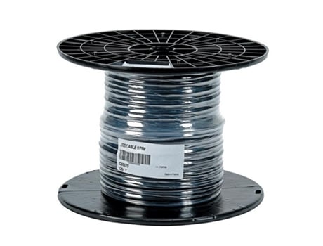 Cabo elétrico 7 fios condutores. Comprimento 150 metros Cabo multicondutor de 7 fios para baixa tensão (<30 Volts). Ideal para dirigir o RAIN BIRD