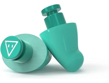 FLARE AUDIO Tampões Earshade Pro Titânio Aqua Verde