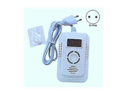 Alarme de monóxido de carbono 2 em 1 para residências, detector de vazamento de gás natural composto de CO, certificado pela UL, plugue UE, Slowmoose