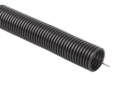Tubo de instalação corrugado flexível, conduta em PVC, UV, 320n com comando à distância 16/12 50m