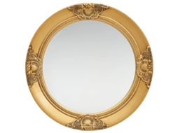 Vidaxl Espelho De Parede Estilo Barroco 50 Cm Dourado