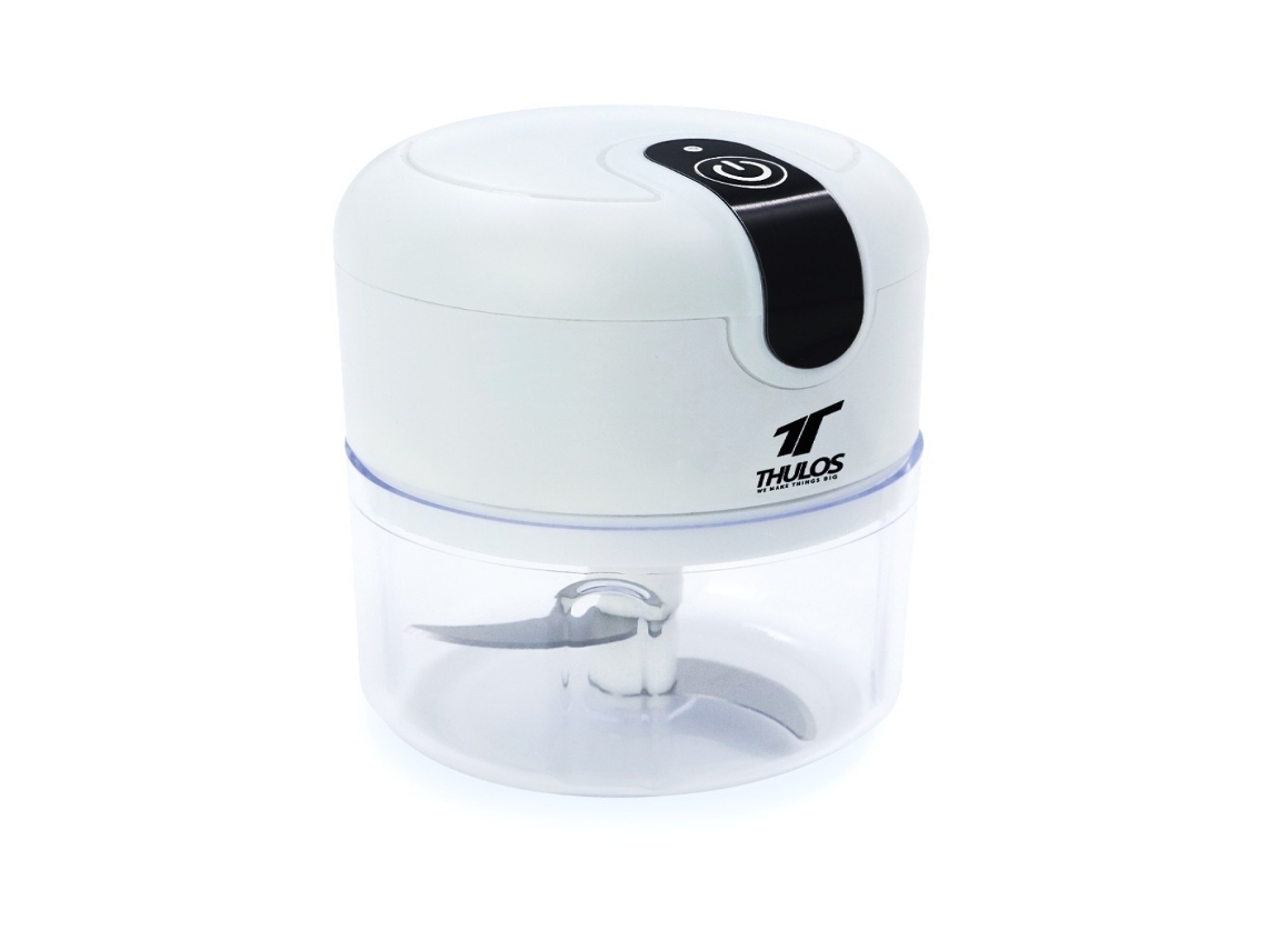 Mini Picador USB com Capacidade 250 ml e Lâmina em Aço Inox Comodidade e Eficiência no Preparo de Alimentos Descubra praticidade e THULOS
