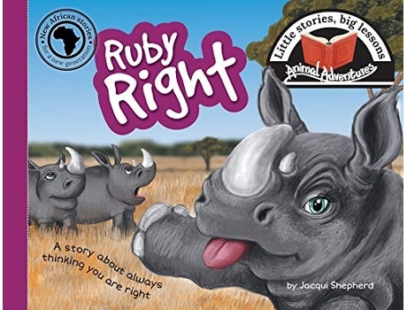 Livro Ruby Right Little Stories, Big Lessons De Jacqui Shepherd (inglês)