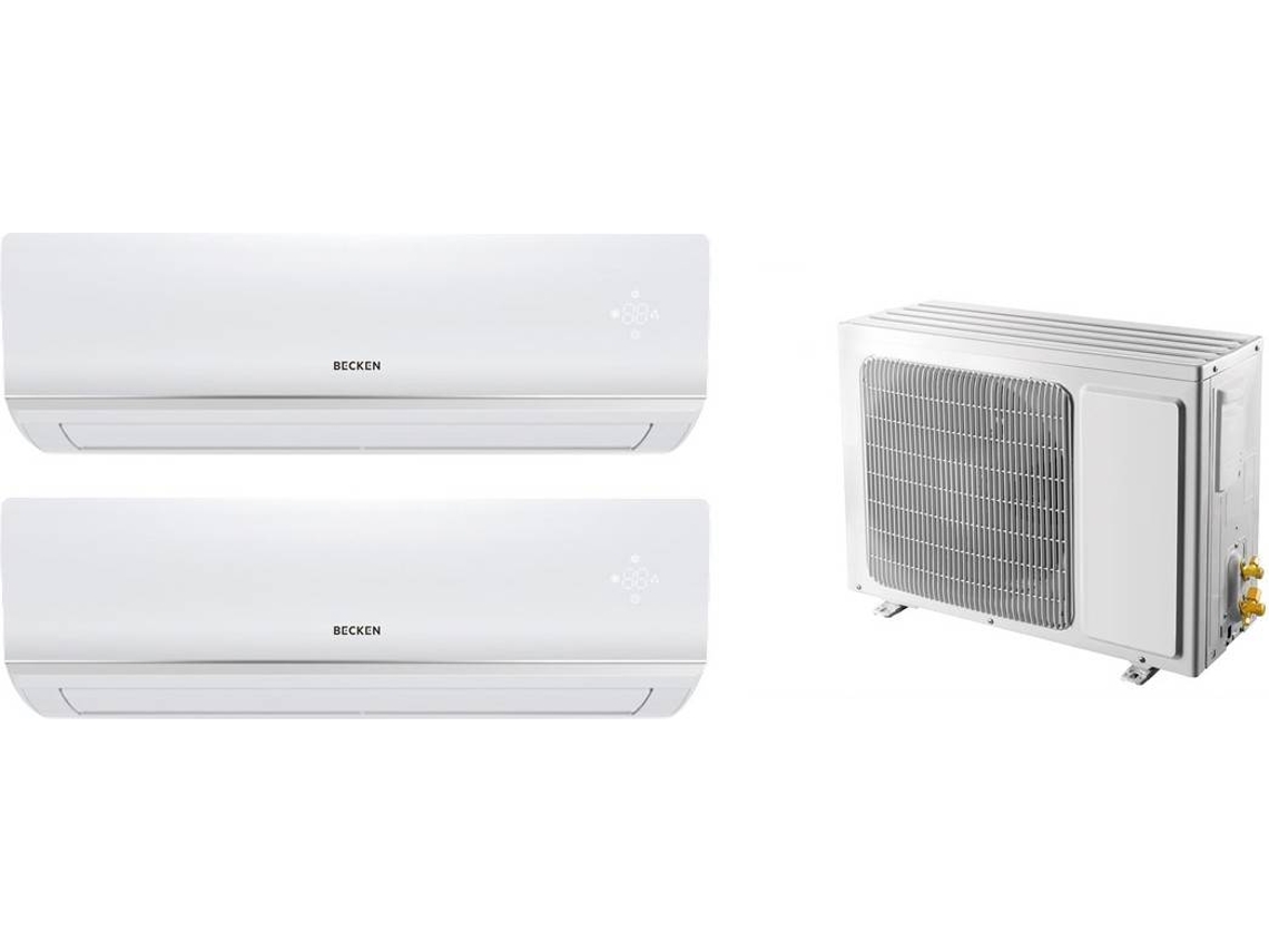Ar Condicionado BECKEN BAC3403 (24+24 m² - 12000+1200 BTU - Branco)