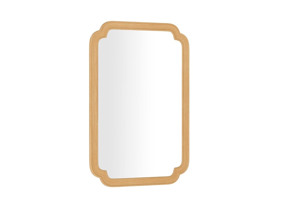 Tipo de Produto: Espelho de Parede Retangular Moldura Madeira 90x60 Cm NORTHIX