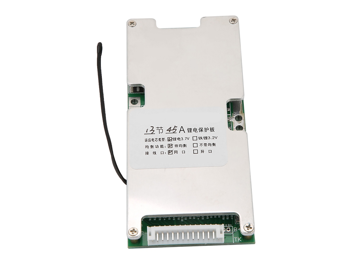 Laxiscreed Bms Pcb De Proteção Para Bateria De Lítio 13s 45a Com Equilíbrio E Segurança