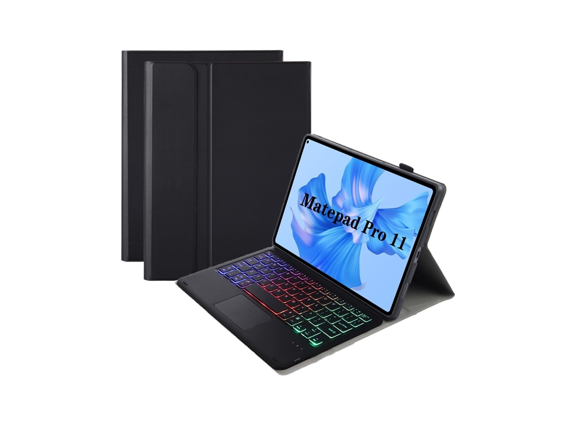 Lurelia Capa Com Teclado Bluetooth Para Honor V7 10.4 Com Toque De Retroiluminação Gradiente