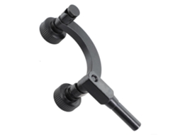 Suporte Combinado Semicircular Para Indicadores De Mostrador 8mm, Extensão Em Aço Escurecido Para Localização De Centros