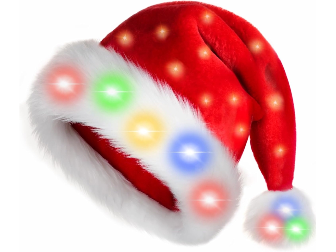 Elysve Chapéu De Natal Vermelho