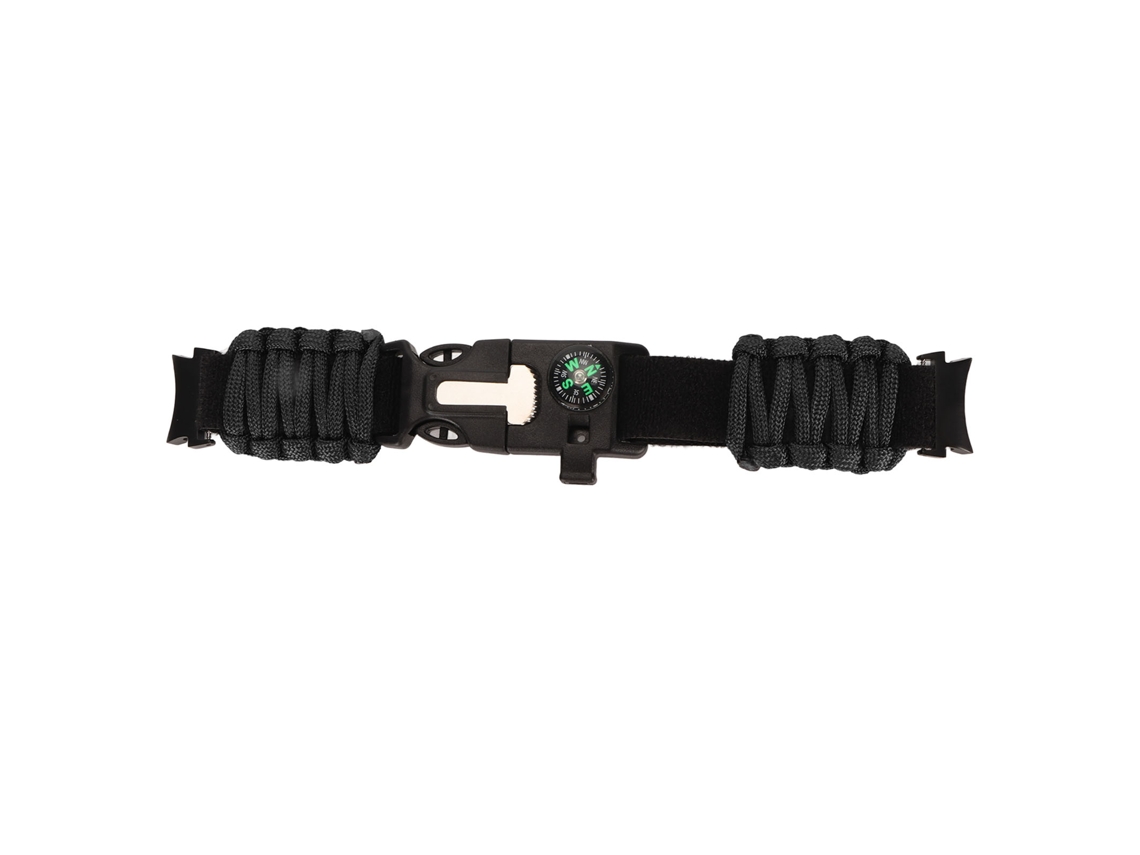 2026 pulseira de Relógio de Paracord 6 em 1 Iniciador de Fogo