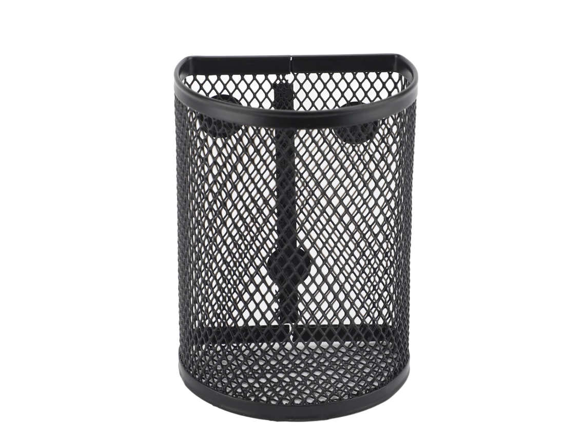 Porta Lápices Magnético Metal Malla Organizador De Escritorio Para Locker Nevera Pizarra Armario De Archivos Blanco 1 Pieza