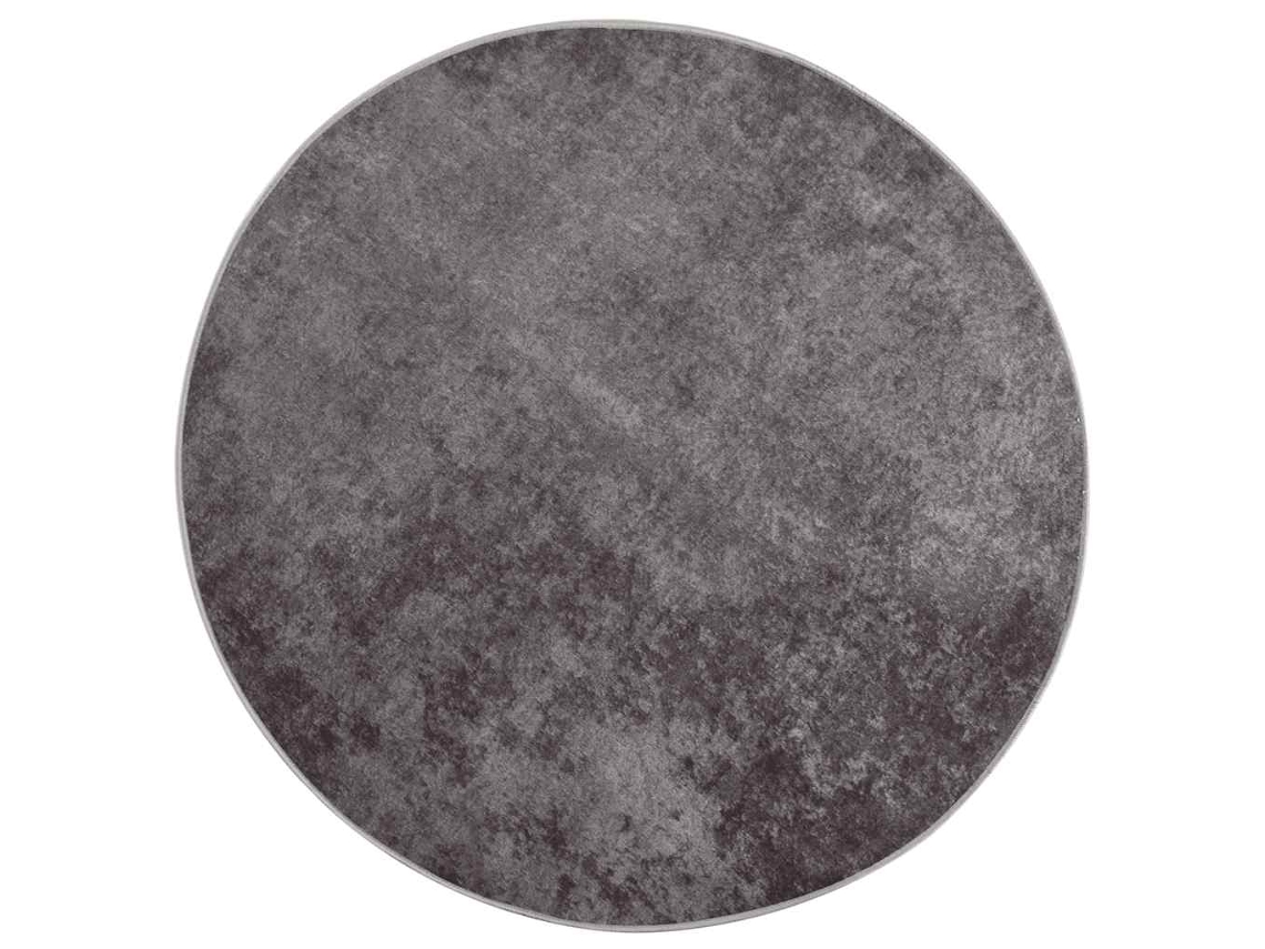 Rug, Rugs Vidaxl Cinzeto Veludo (ø 120 Cm)