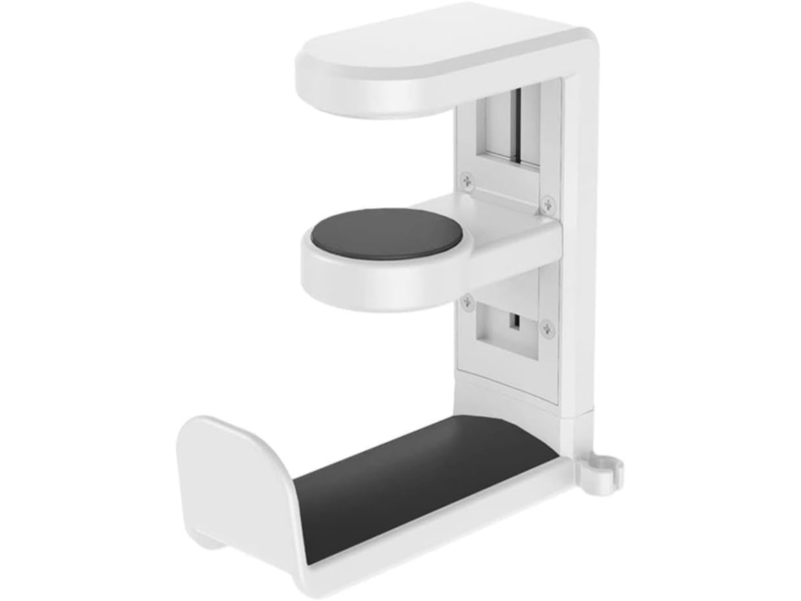 Support De Casque Avec Bras De Serrage Rotatif Réglable, Fixation Murale Pour Casque Audio,