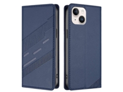 Capa De Couro Com Suporte Para Carteira E Estampa Estilo Punk Para Iphone 13 De 6,1 Polegadas