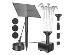 Bomba De Água Para Fonte Movida A Energia Solar Para Banho De Pássaros, Jardim, Pátio, Piscina. Olysi Shop