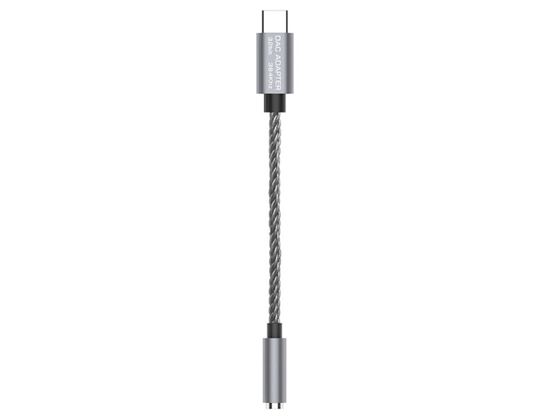 Adaptador Áudio Trança Cobre Único Halinuia Ta12-r2 Macho Tipo-c Para Fêmea 3,5mm