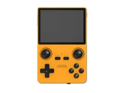 Console Portátil de Código Aberto X35s com Tela Ips de 3,5 Polegadas, Mini Console de Jogos Nostálgico Retrô Estilo Ps1 Portátil com Borda GOKOCO