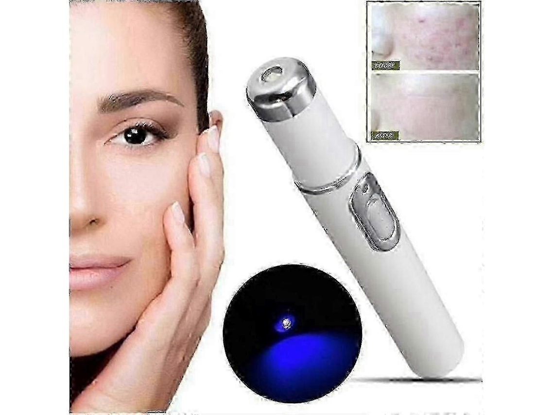 Dispositivo de Caneta a Laser Terapia Luz Azul para Remoção Veias Aranha Acessório Cuidad os com Pele Tratame GOKOCO