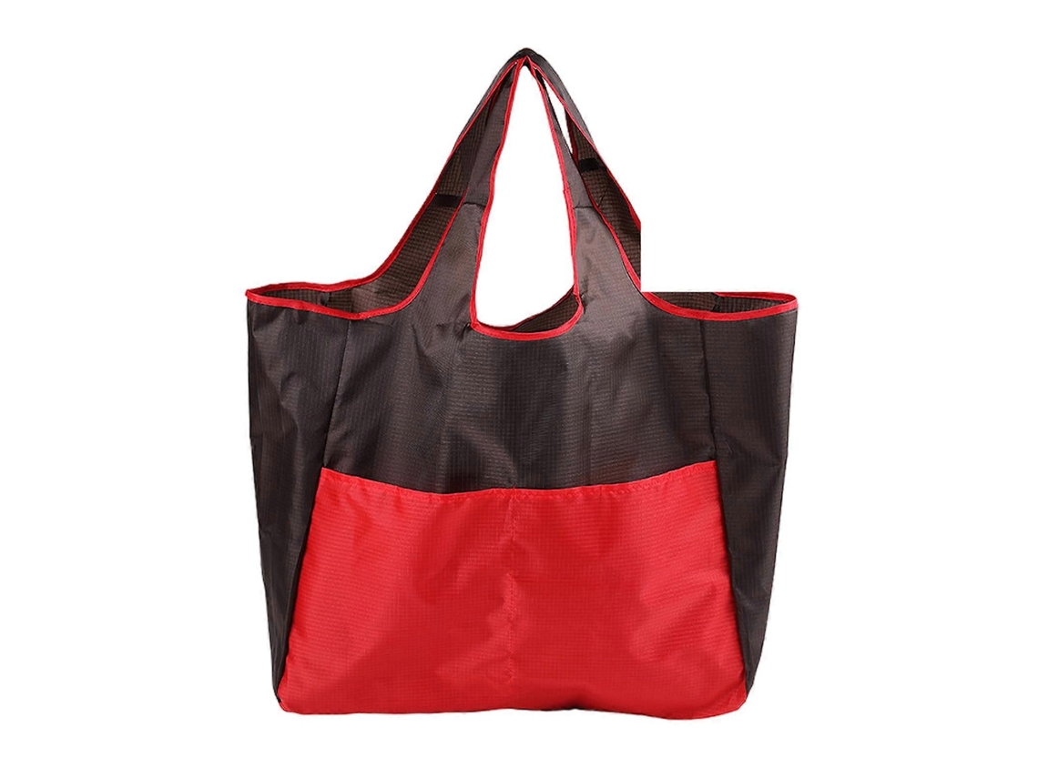 Sacola de Compras Dobrável, Reutilizável, para Viagens e Compras em Geral, com Costura Reforçada, Alças Resistentes e Grande Capacidade. GOKOCO