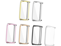 Capa Protetora De Tpu Para Smartwatch Luxe, 6 Peças, Proteção Antirriscos, Compatível Com Acessórios Gokoco