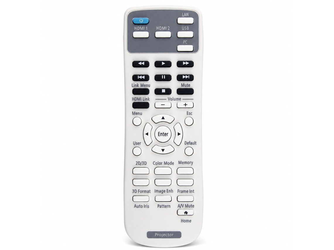 Comando À Distância De Substituição Para Projetor Compatível Com Epson Cb-x05, X31, X36, X39, Ch-tw5300, E10_dae