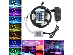 Fita de Led Rgb Autoadesiva com Controle Remoto BRILVIBERA