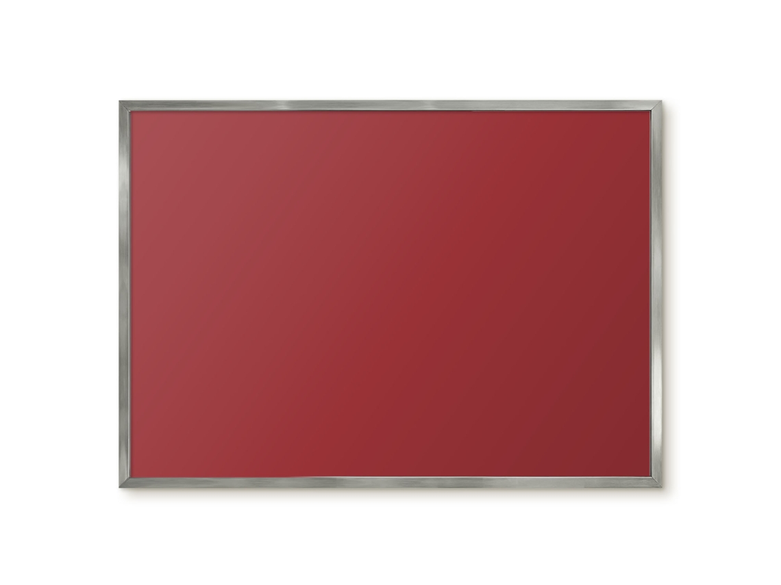 Magnetic Board Strong Orange For The Living Room Espelharte (70x50 Cm)