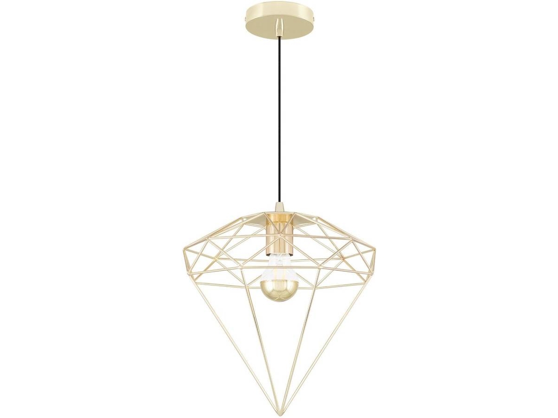 Candeeiro SKLUM Diam (Aço - Dourado - 33,5)