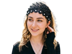 Elásticos de cabelo estilo vintage com Ilhós E Strass.