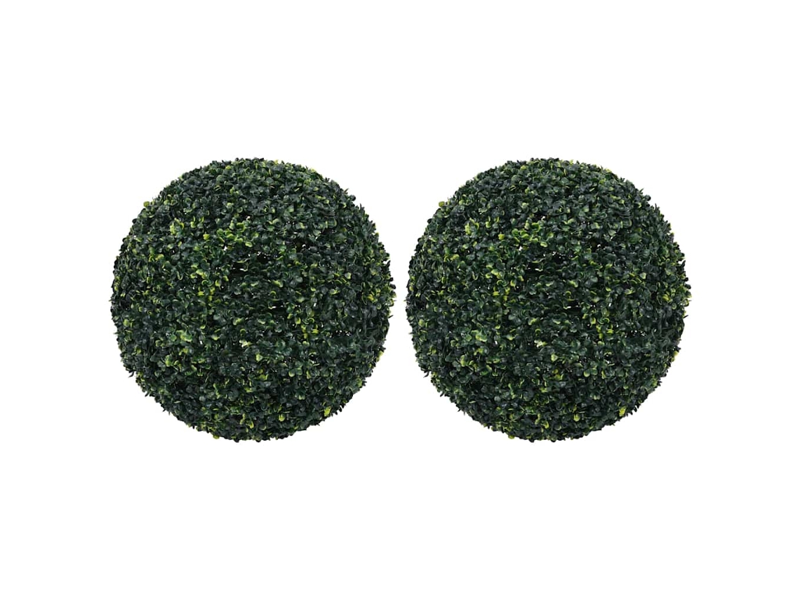 Vidaxl Bolas De Buxos Artificiais 2 Pcs 52 Cm