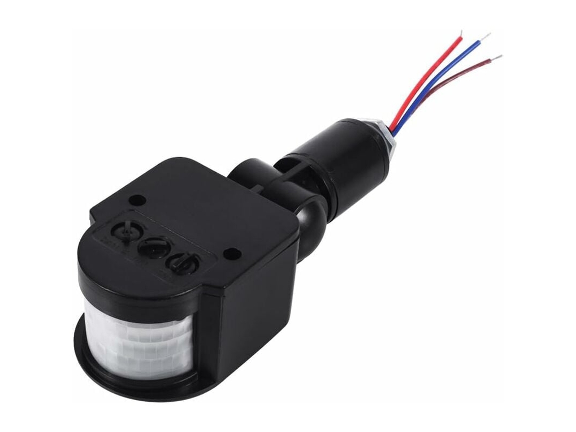 Interruptor De Parede Com Sensor De Movimento Led Infravermelho Externo Pir 90250v 180 Graus De Segurança Slowmoose