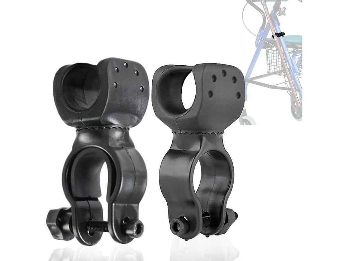 Suporte Universal para Cana, Andador, Cadeira de Rodas 360° Giratório, 2 Peças Vfp