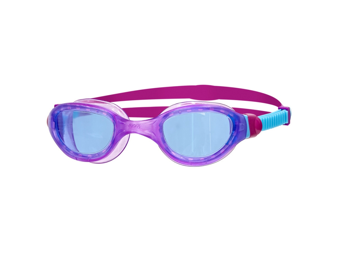 Óculos de Natação Phantom 2, 0 para Crianças, Tamanho Único, Roxo/Azul Água Leve AQUAFORGE