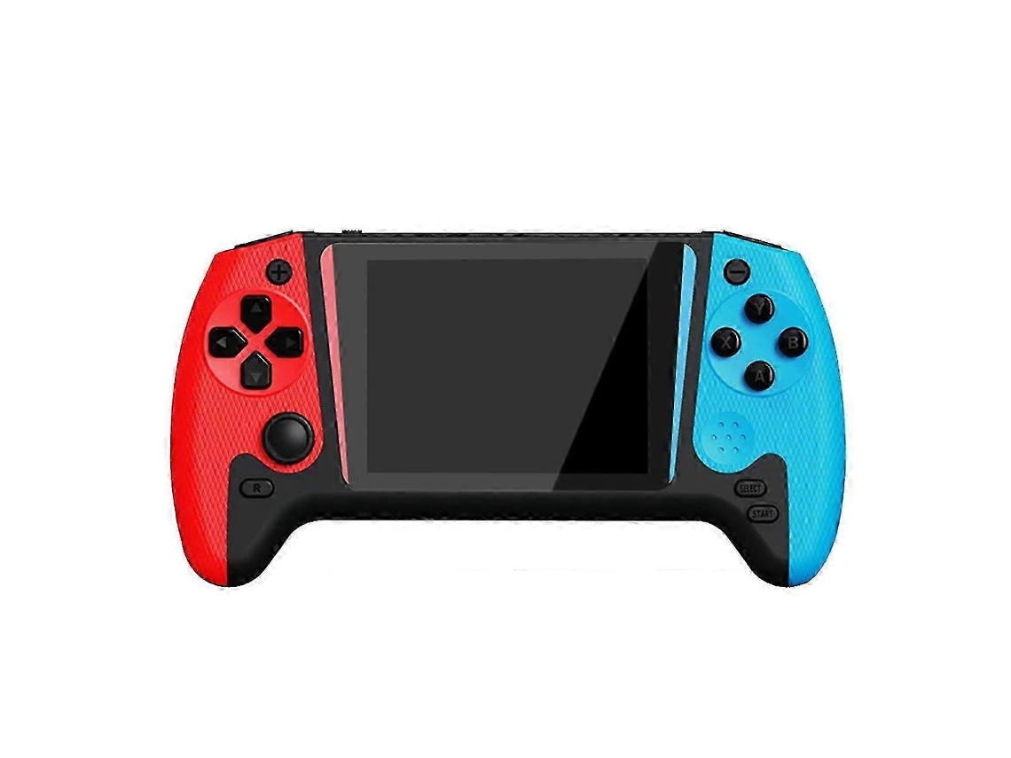 Console De Videogame Portátil 500 Em 1, Console De Jogos Retrô Arcade De 3,5 Polegadas, Estilo Nostalgia Infantil, Vermelho E Azul Ly Ebike
