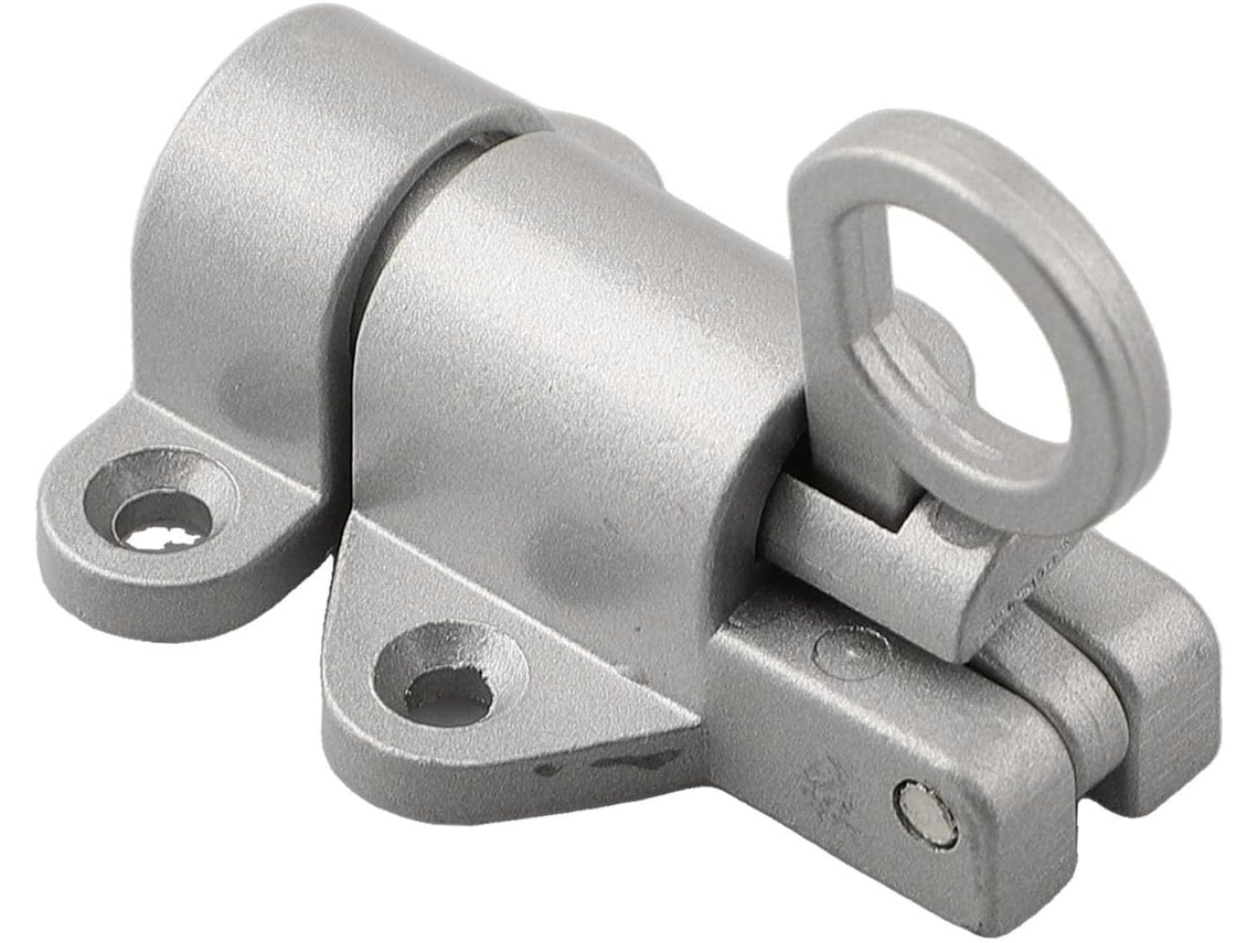 Fecho De Mola Em Liga Alumínio Com Fechamento Automático, Mecanismo De Travamento Porta Batente, Resistente, Kit De